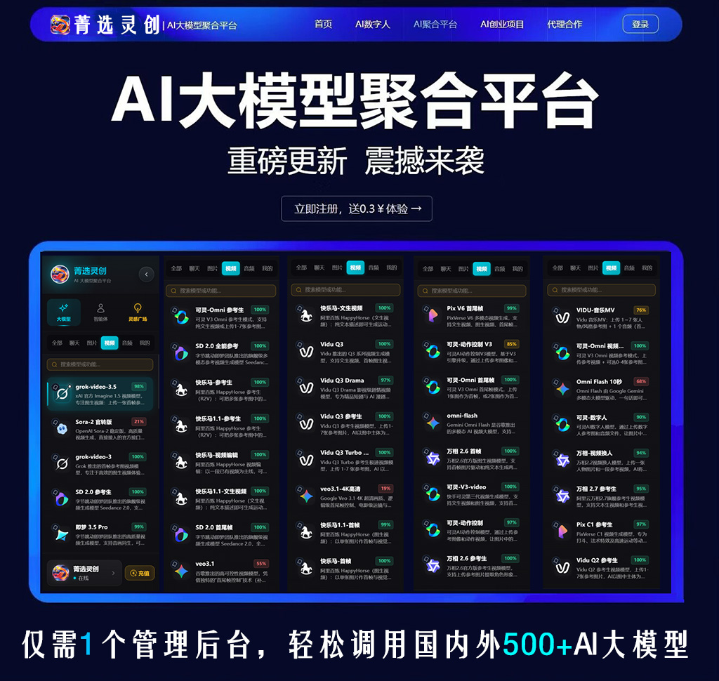 菁选灵创AI视频制作案例